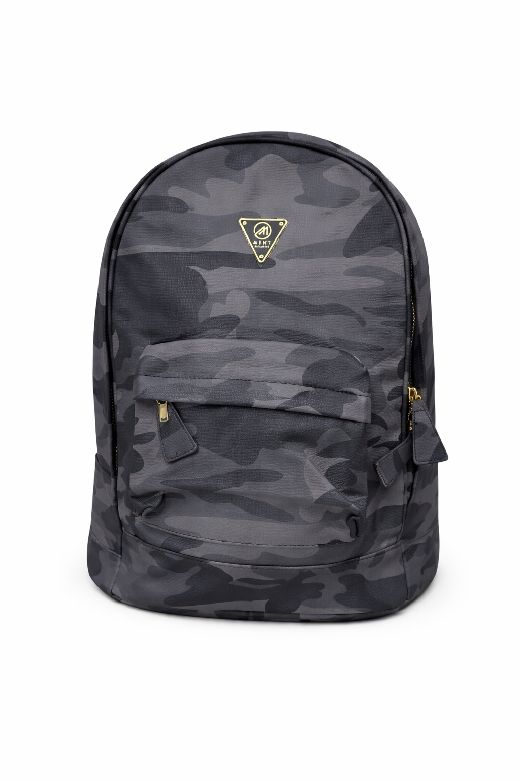 Gray Camo Backpack – Stylish Compact Everyday Bag