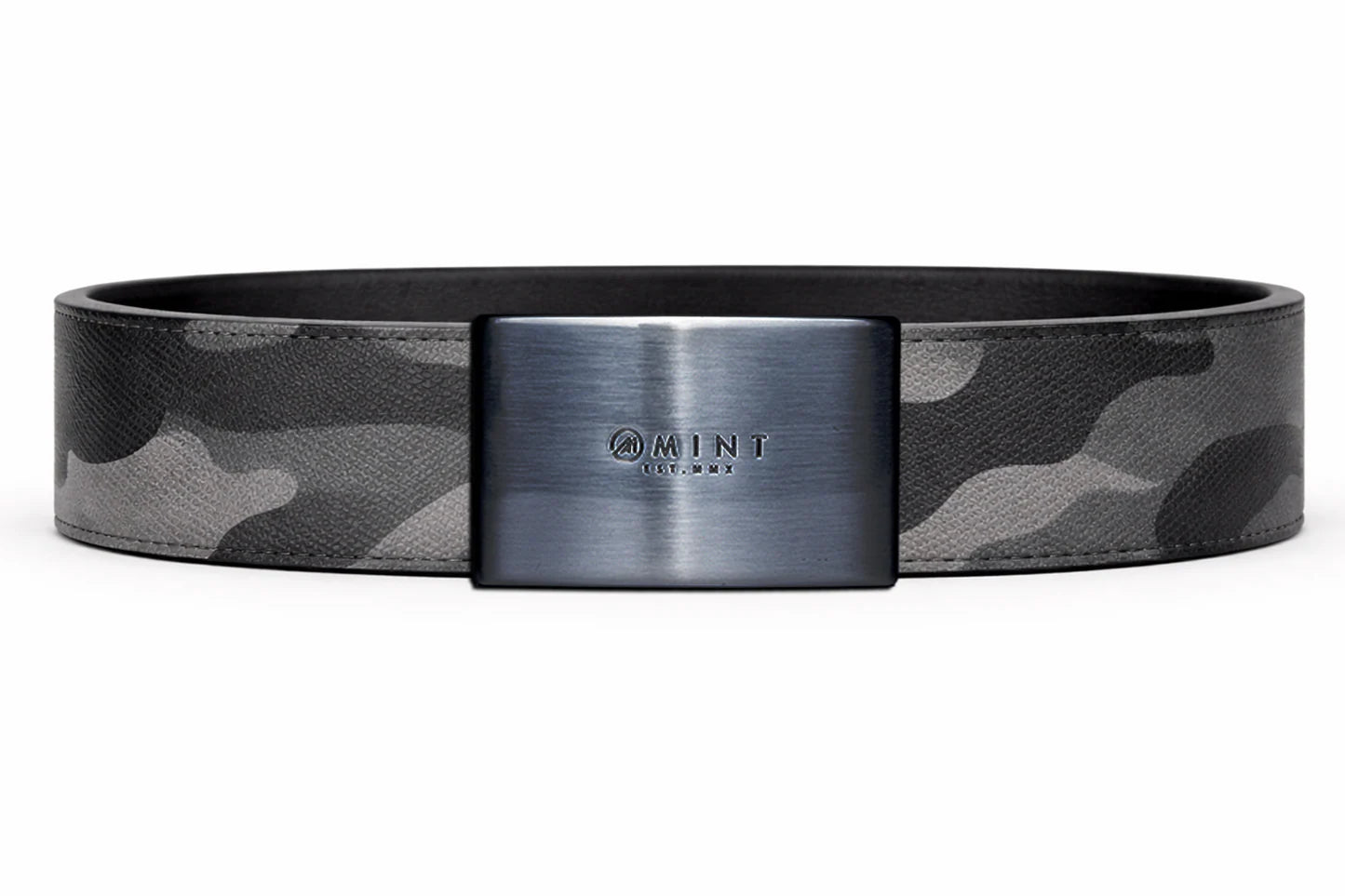 Camo belt with Custom Buckle Style