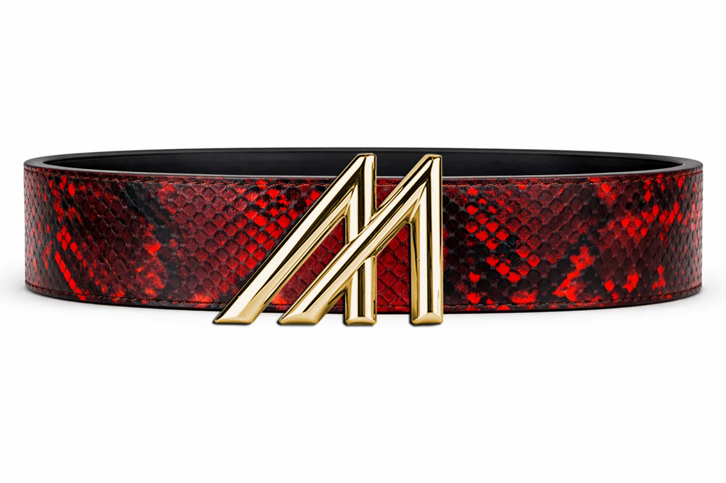 cobra belt with custom buckle