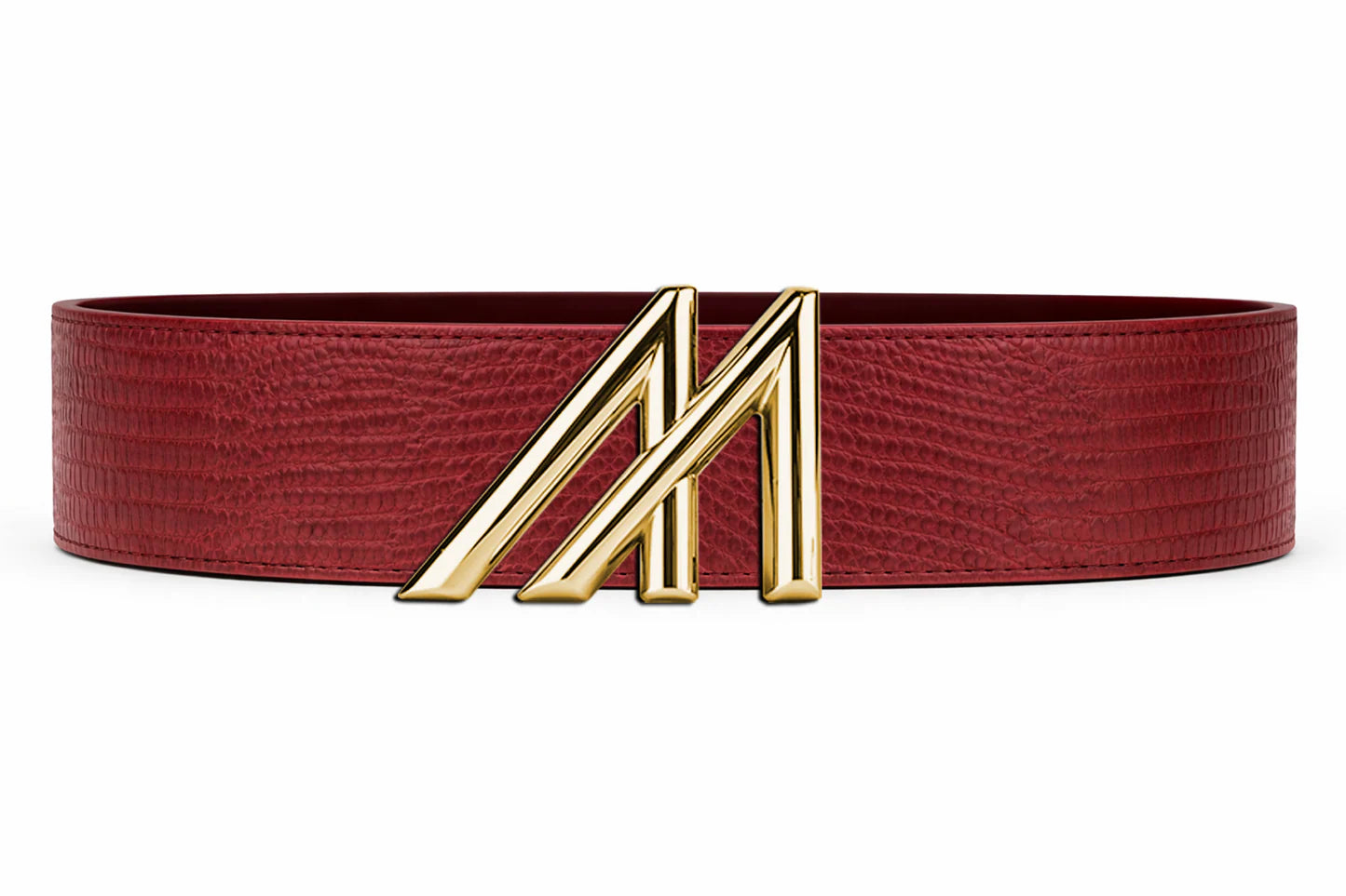 Lizard Belt with custom buckle