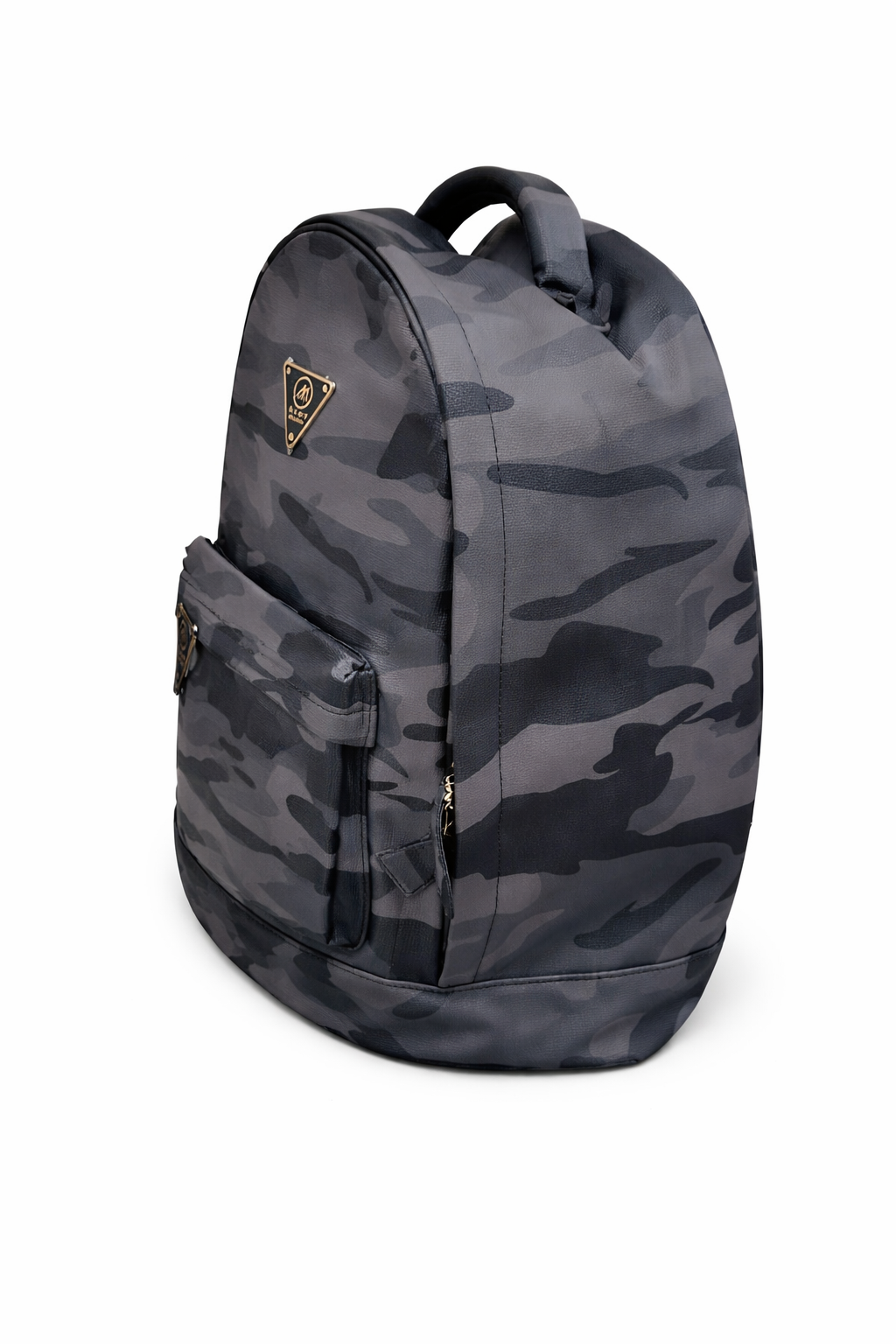 Gray Camo Backpack – Stylish Compact Everyday Bag