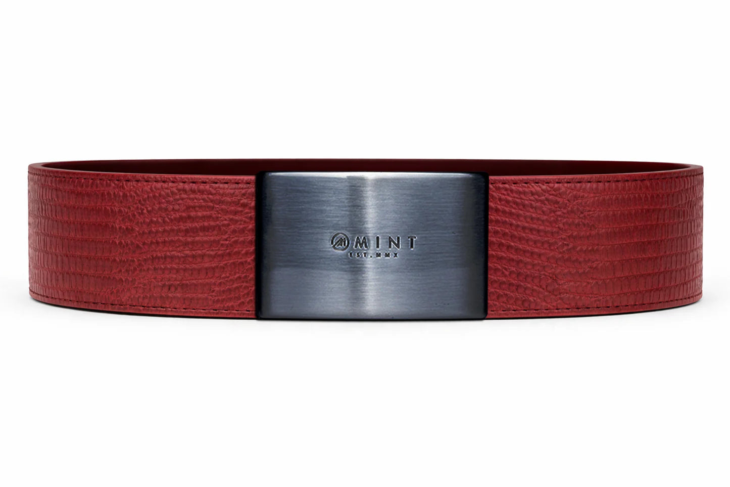Lizard Belt with custom buckle