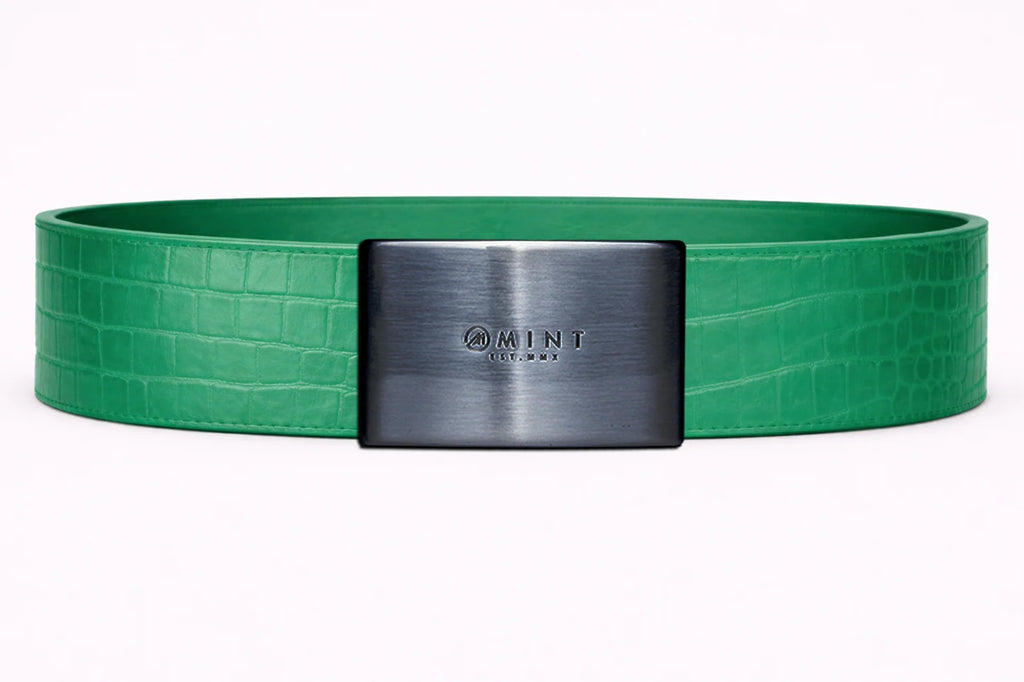 Crocodile Belt Collection with Custom Buckle Style