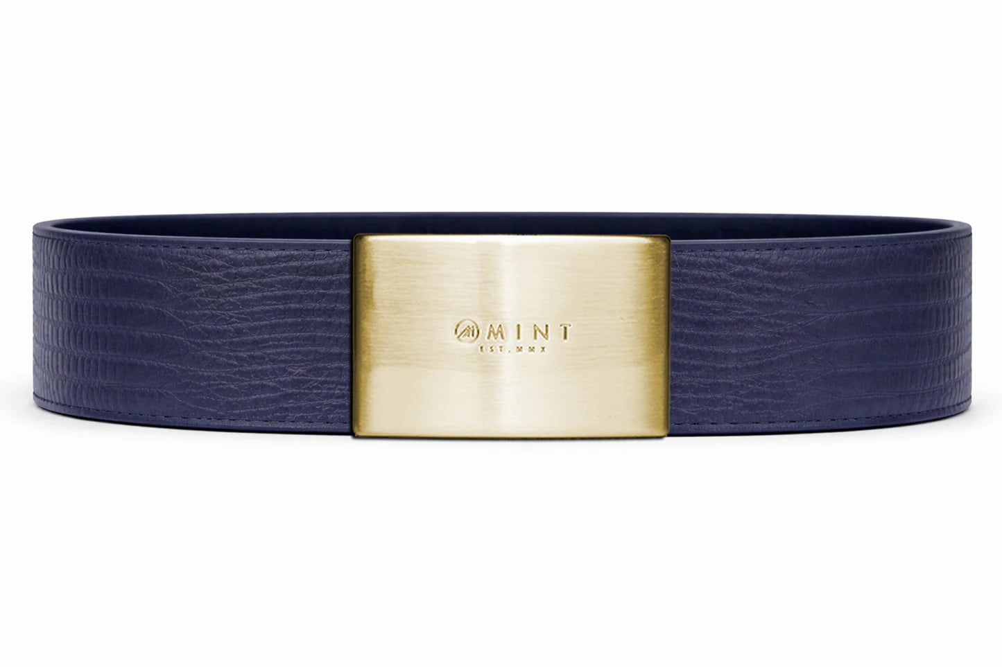 Lizard Belt with custom buckle