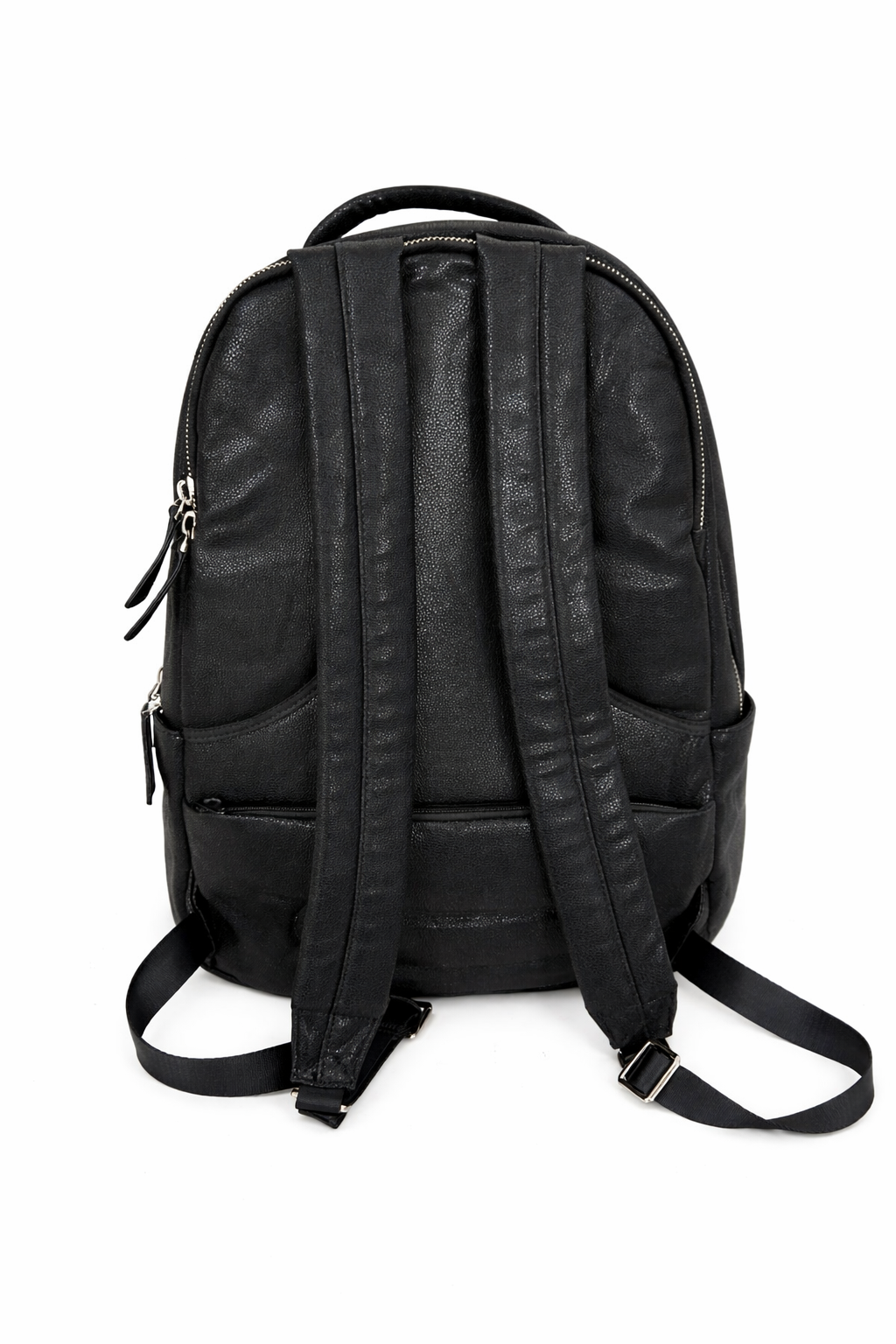 Stingray-Textured Leather Backpack – Premium Structured Design