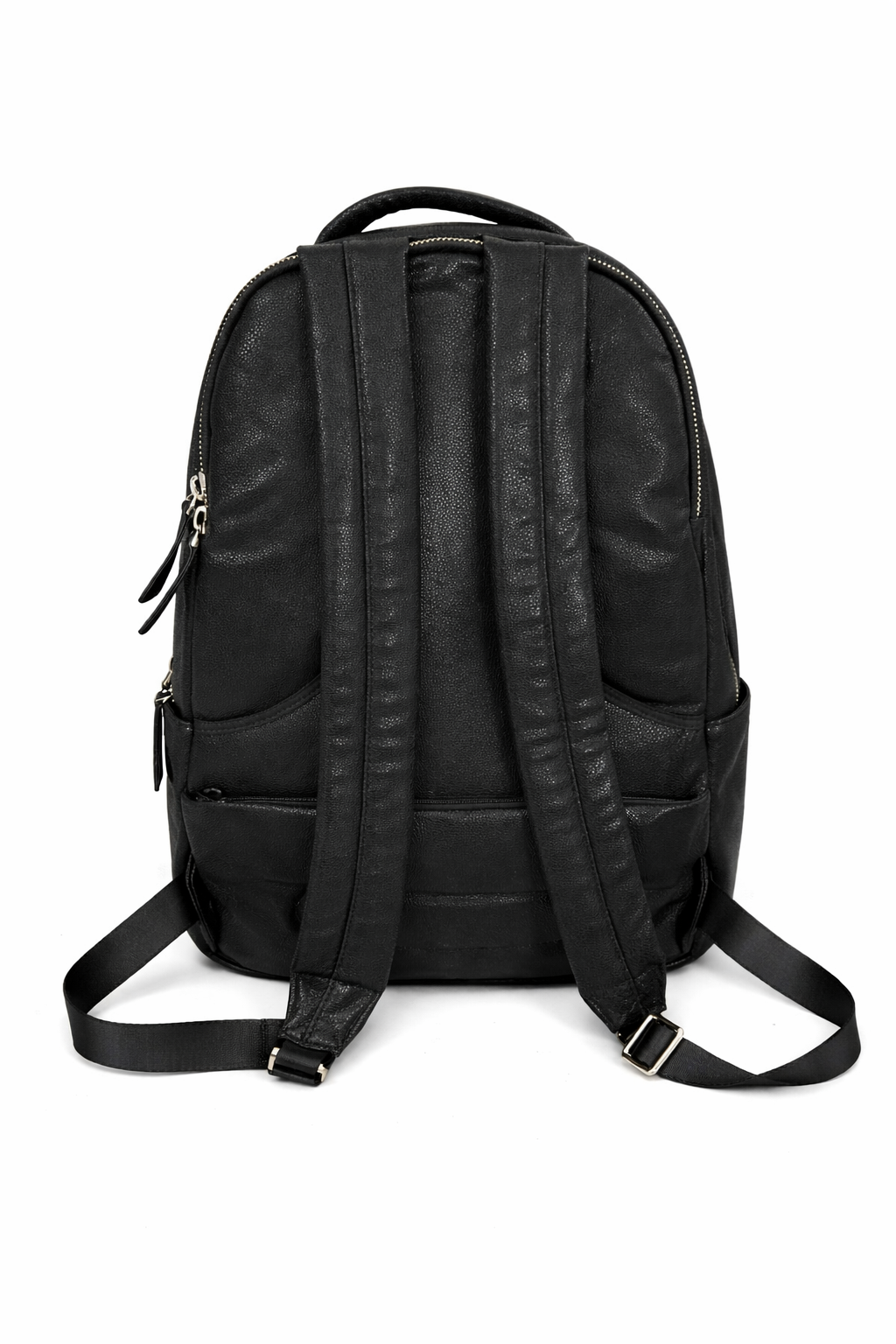 Stingray-Textured Leather Backpack – Premium Structured Design