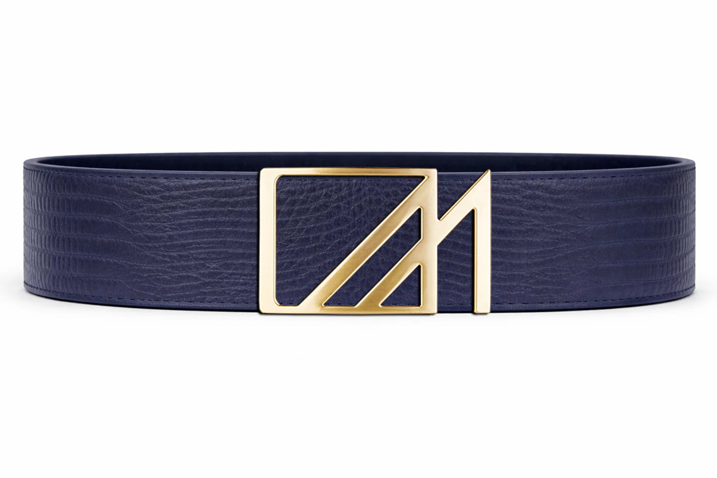 Lizard Belt with custom buckle