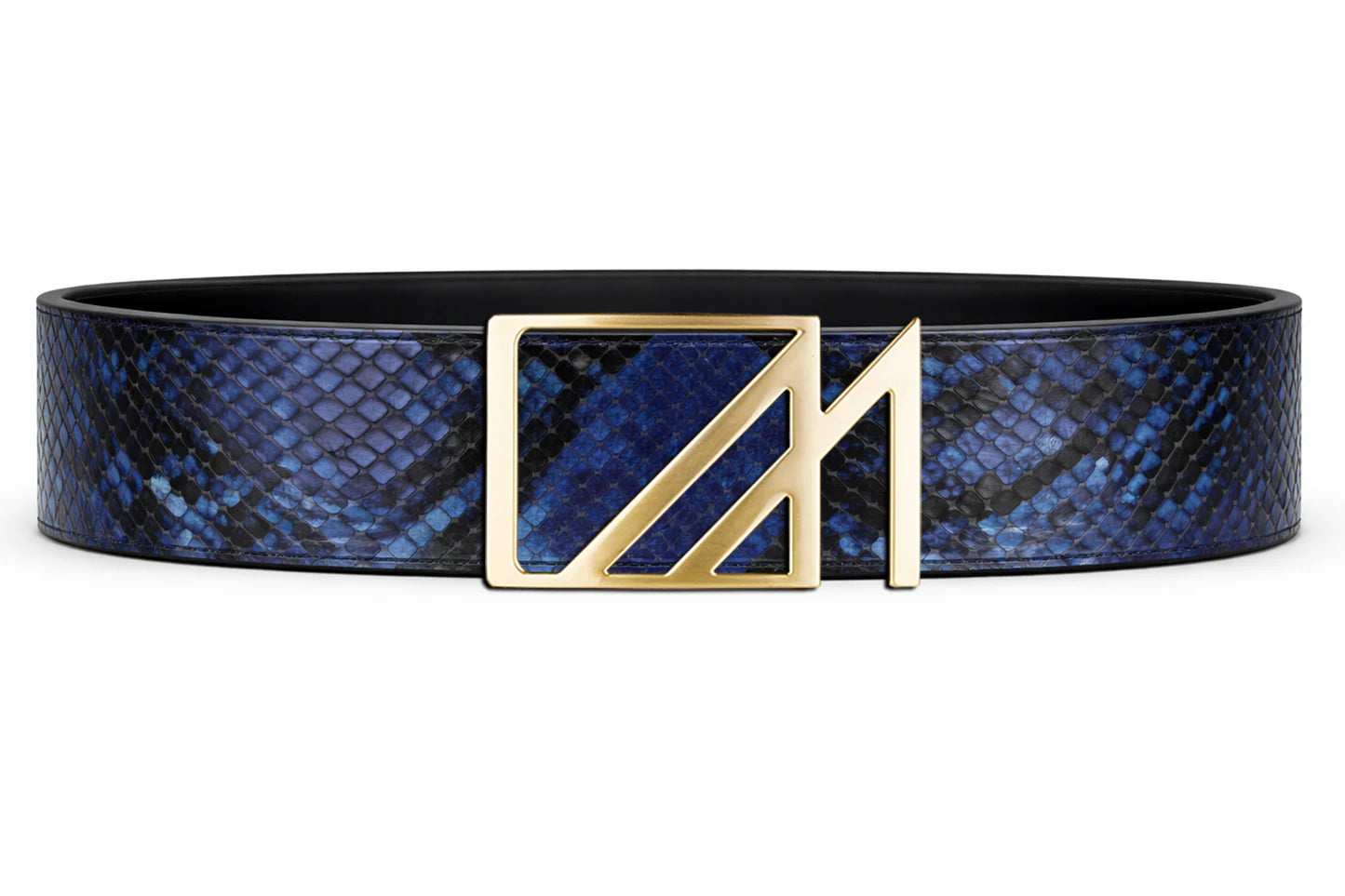 cobra belt with custom buckle