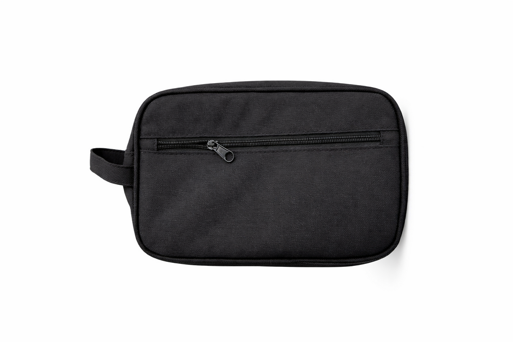 Nylon Utility pouch - Black storage pouch