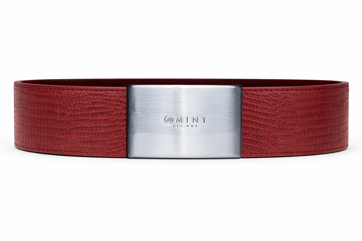 Lizard Belt with custom buckle