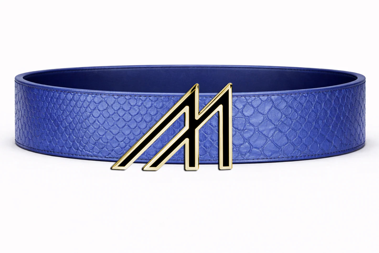 anaconda belt with Custom Buckle