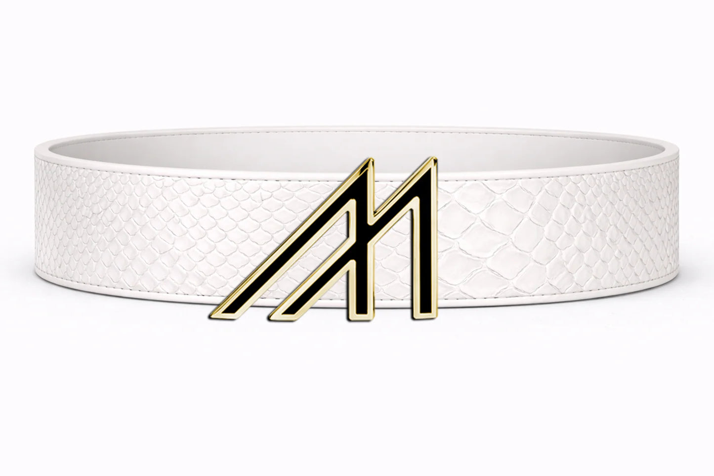 anaconda belt with Custom Buckle