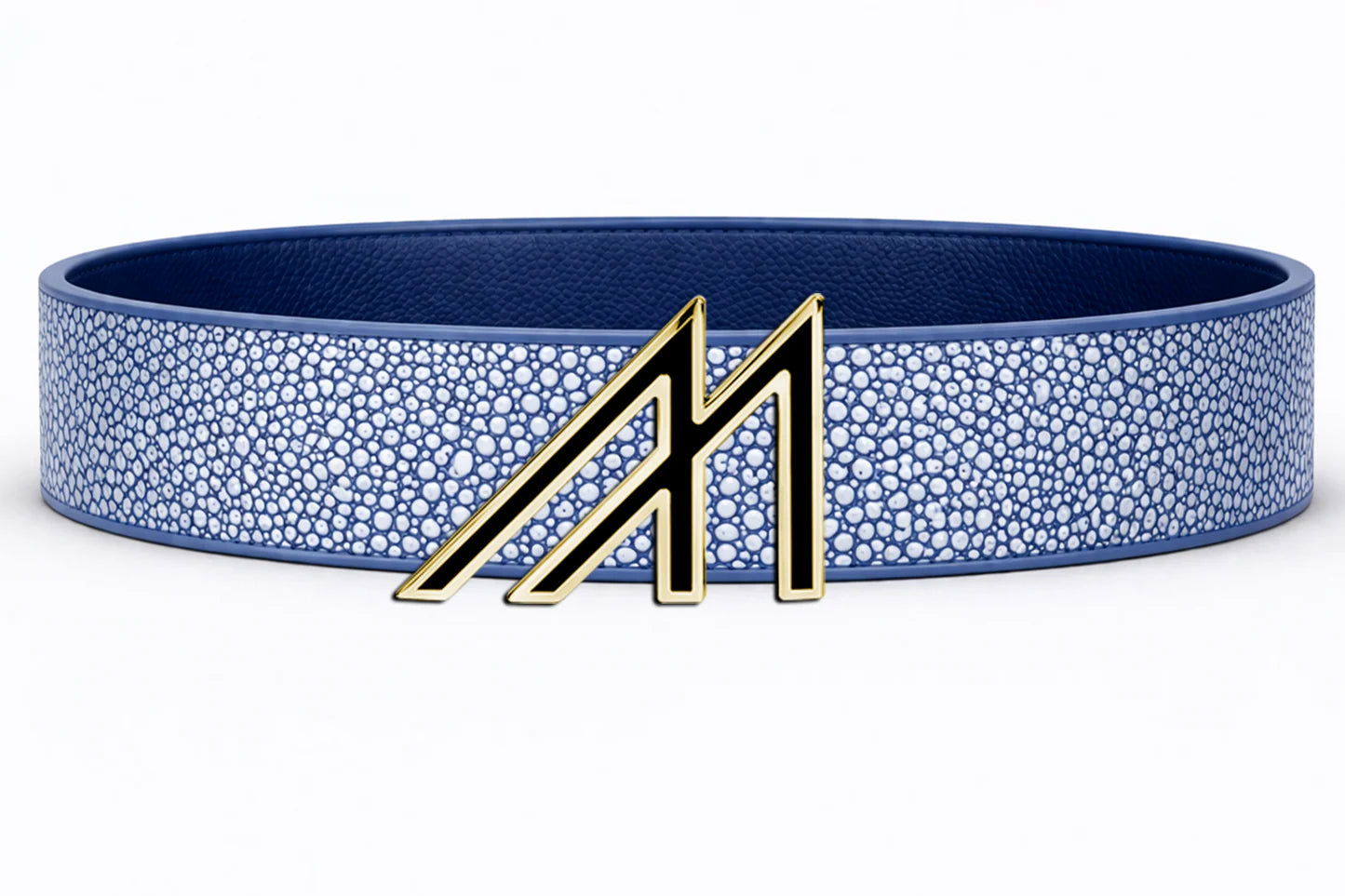 stingray belt with custom buckle style