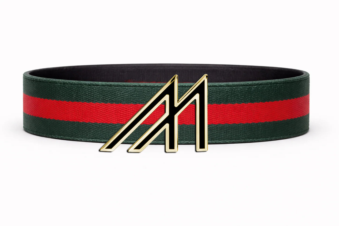 Web Belt with Custom Buckle Style