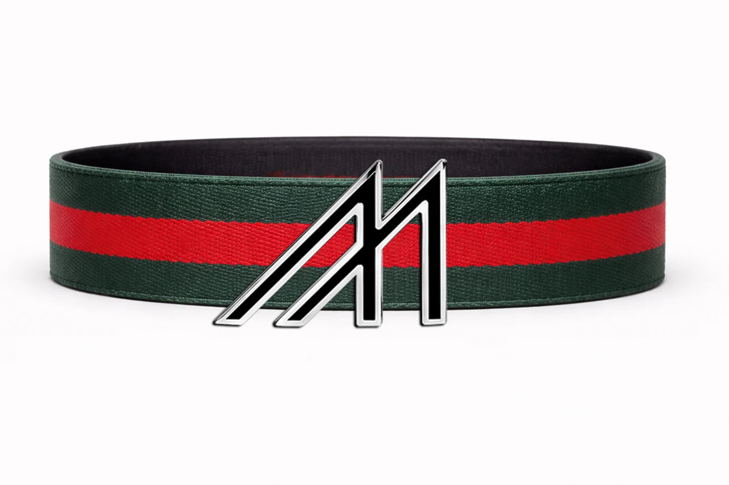 Web Belt with Custom Buckle Style