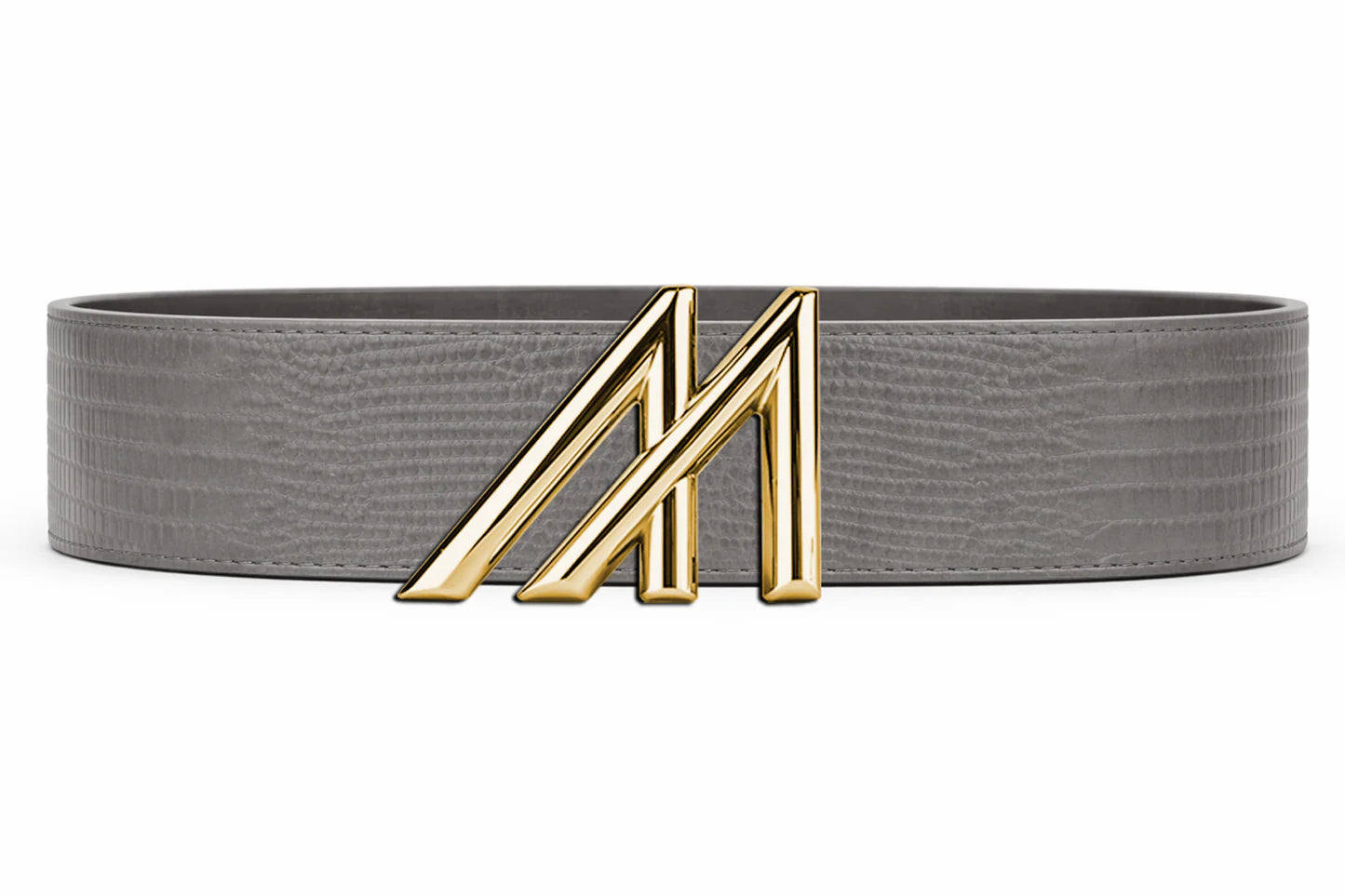 Lizard Belt with custom buckle