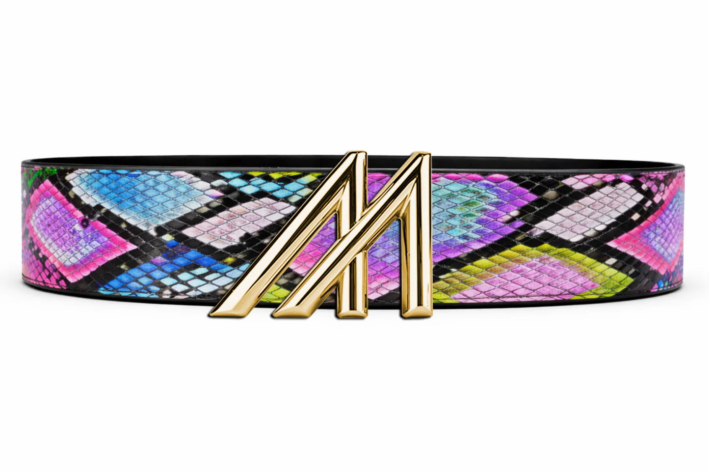 cobra belt with custom buckle