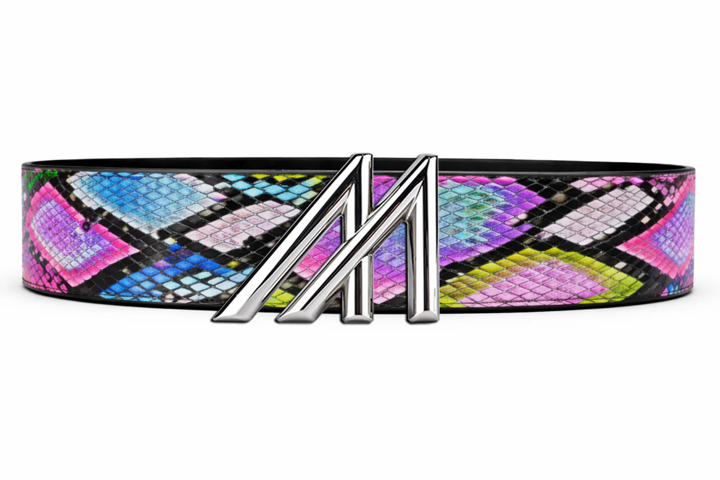 cobra belt with custom buckle