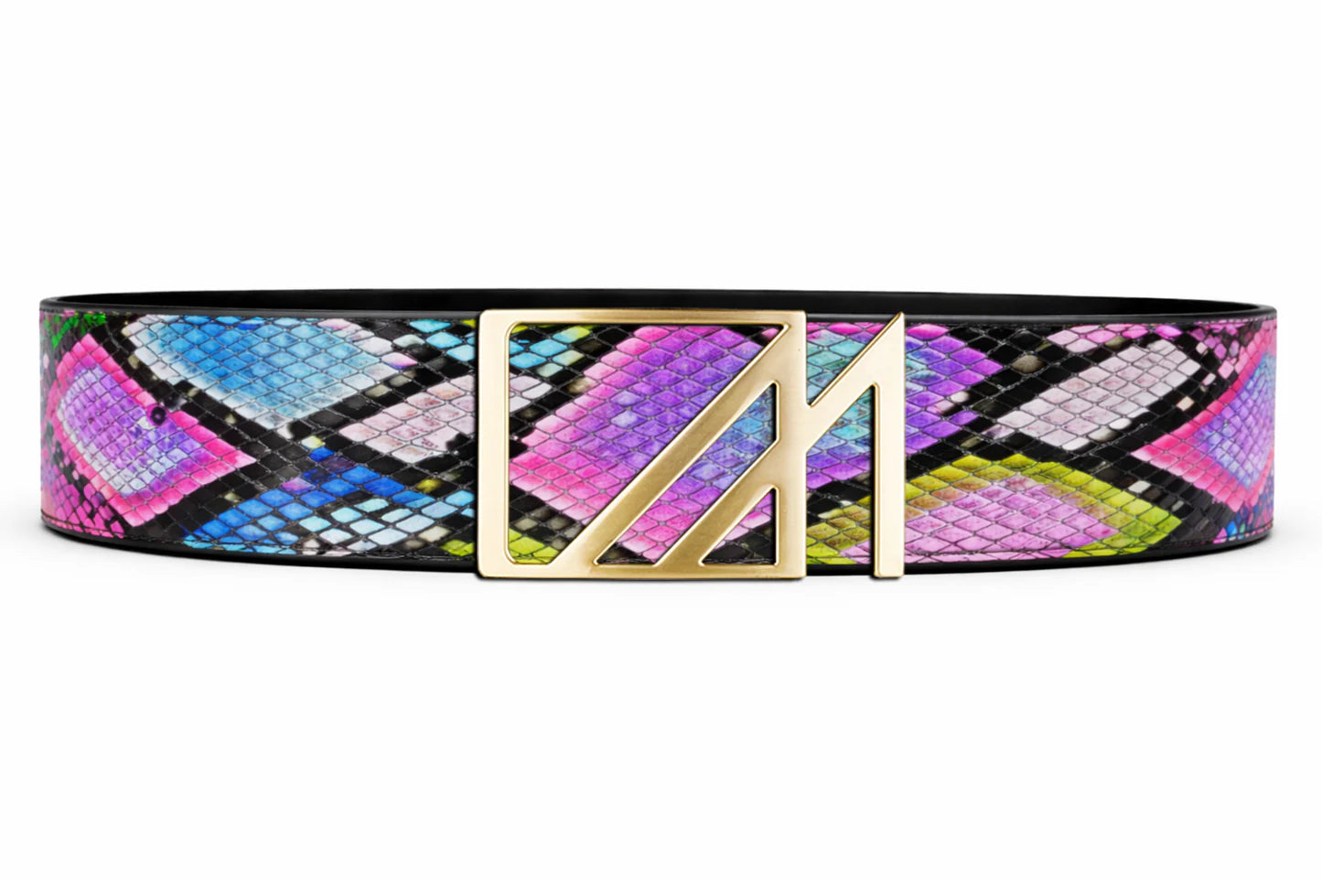 cobra belt with custom buckle