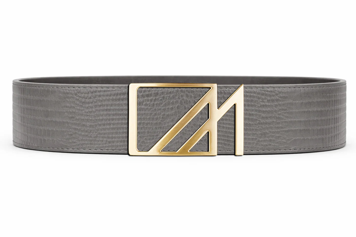 Lizard Belt with custom buckle