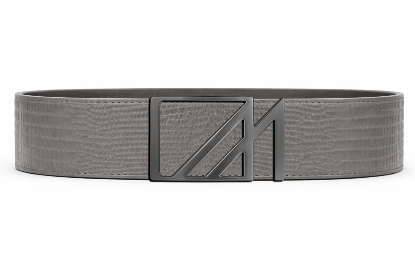 Lizard Belt with custom buckle