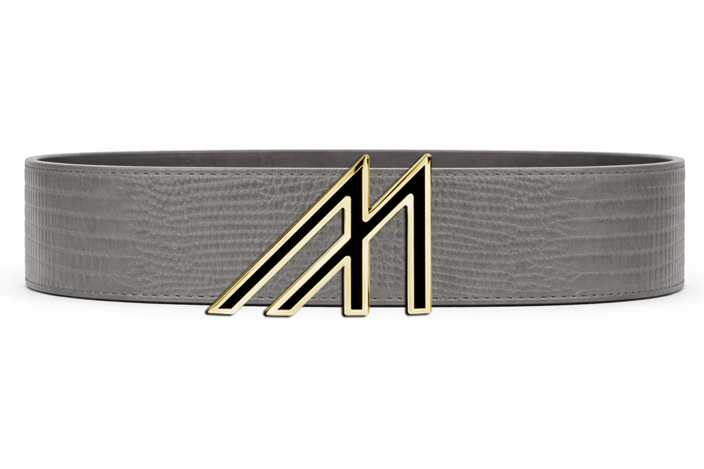 Lizard Belt with custom buckle