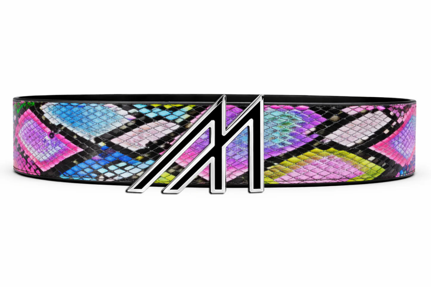 cobra belt with custom buckle