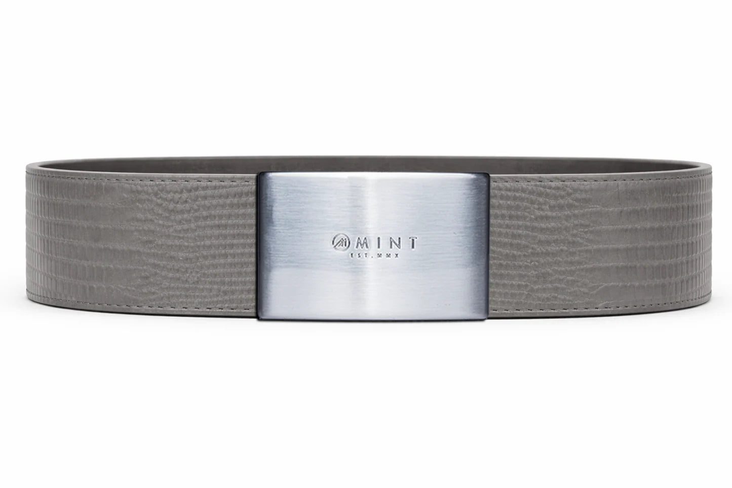 Lizard Belt with custom buckle