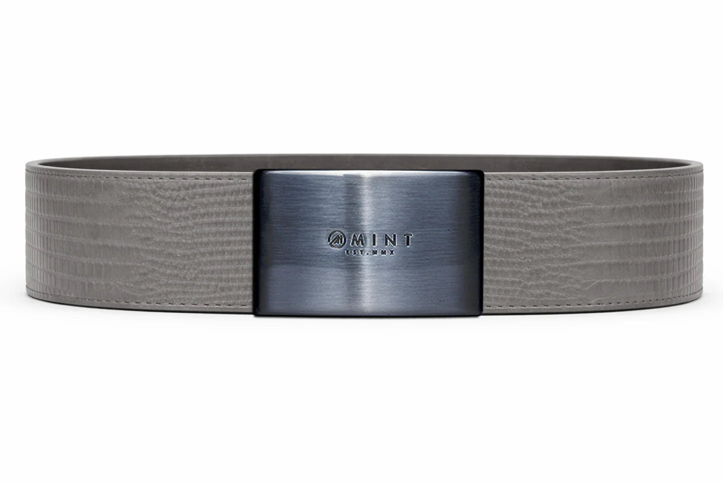 Lizard Belt with custom buckle