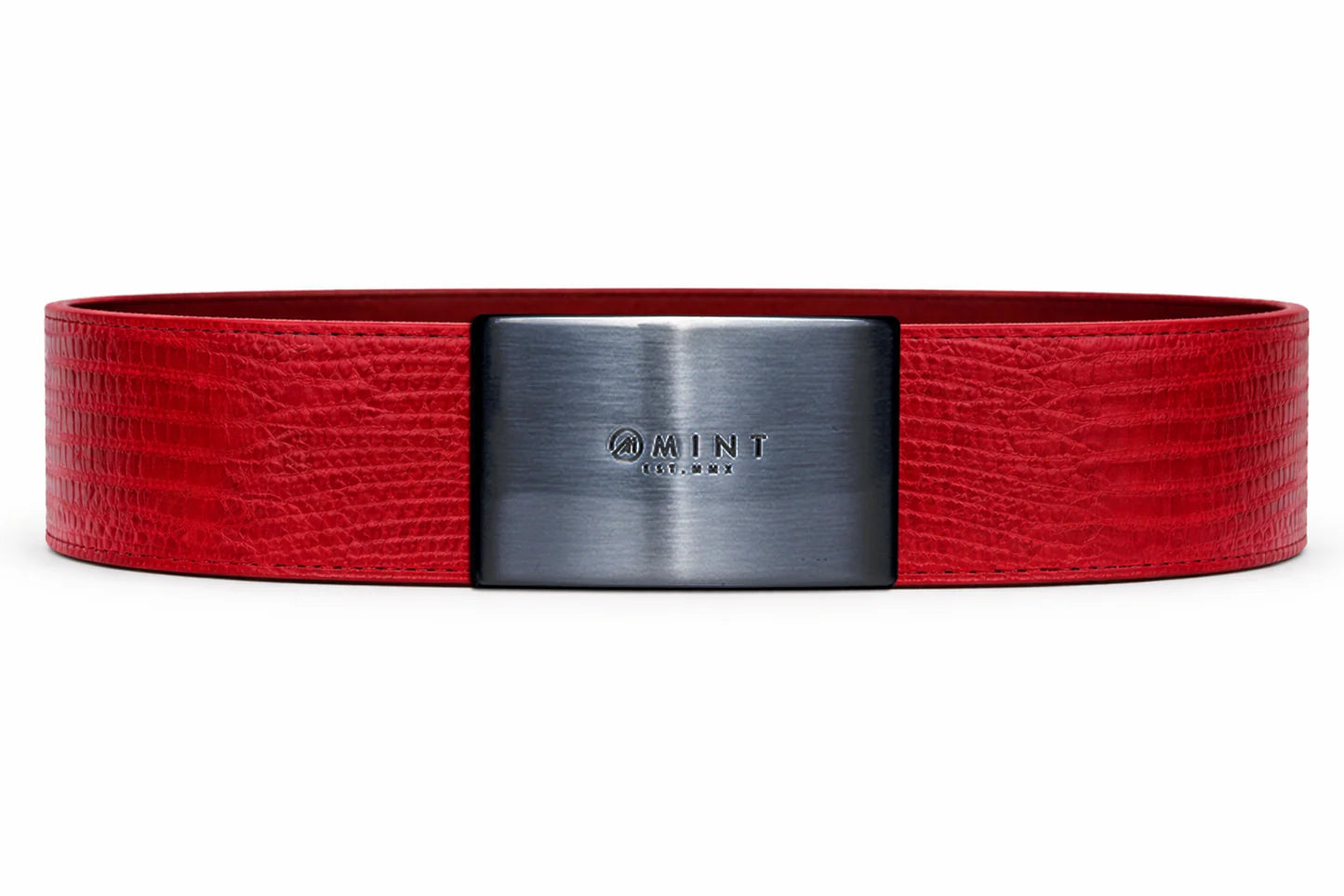 Lizard Belt with custom buckle