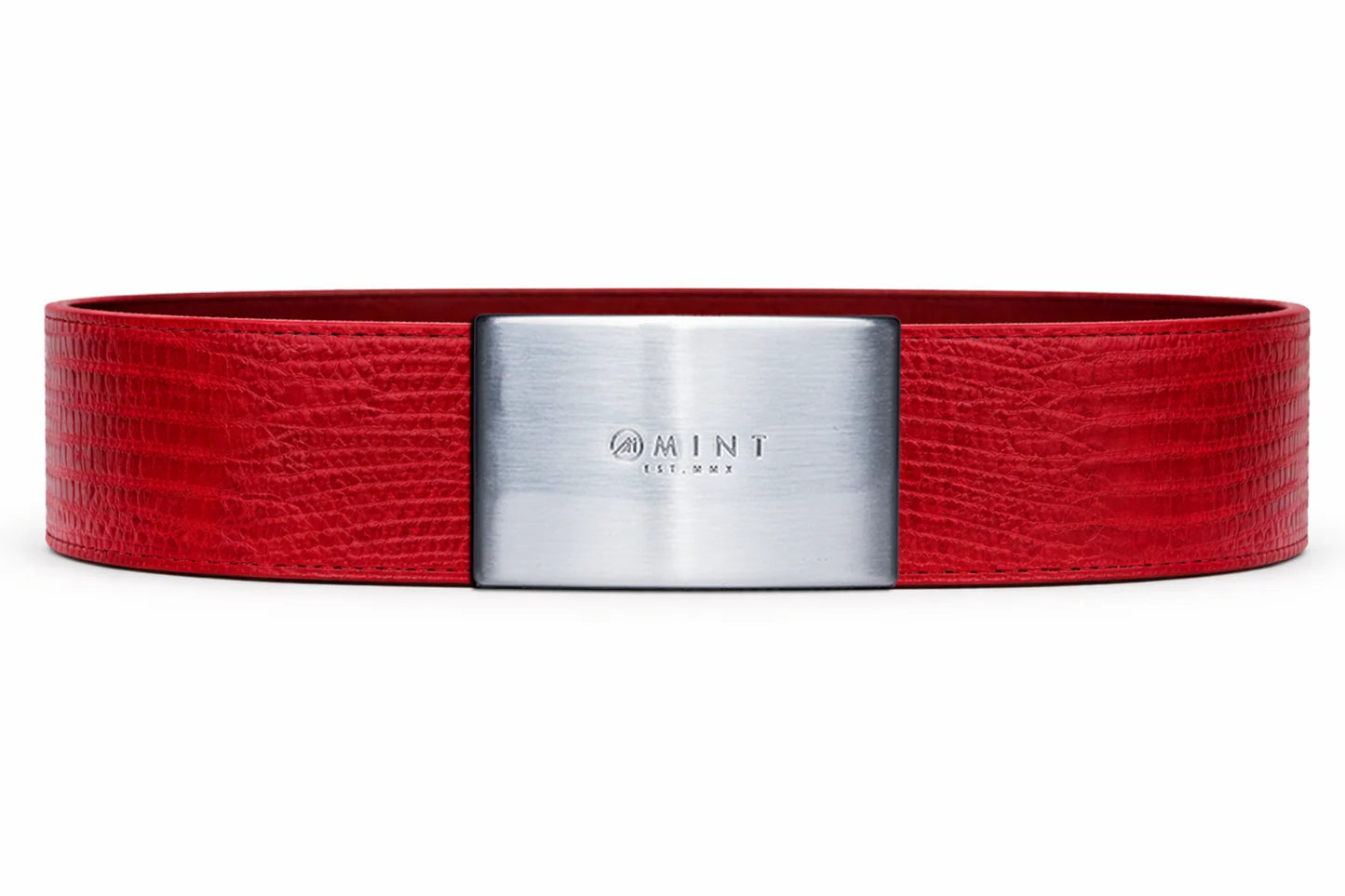 Lizard Belt with custom buckle