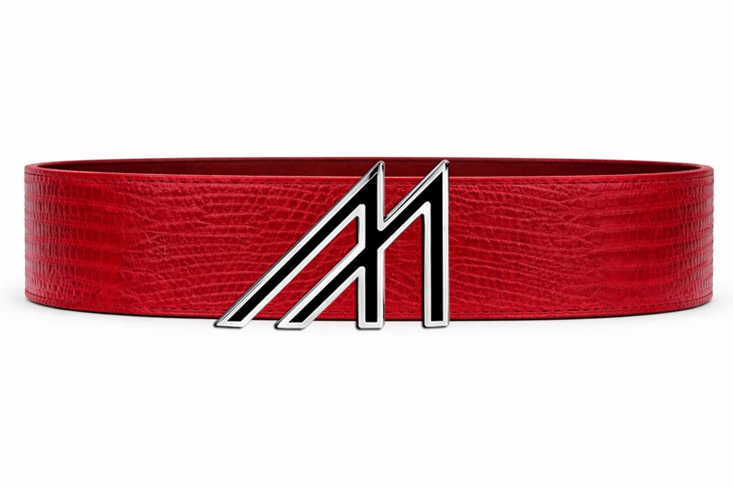 Lizard Belt with custom buckle