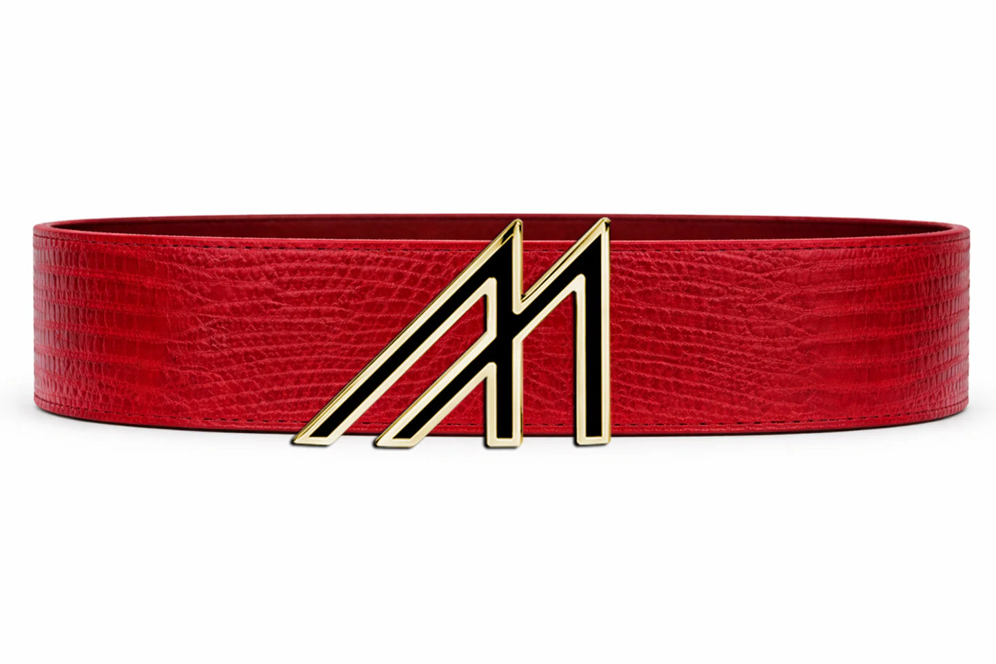 Lizard Belt with custom buckle