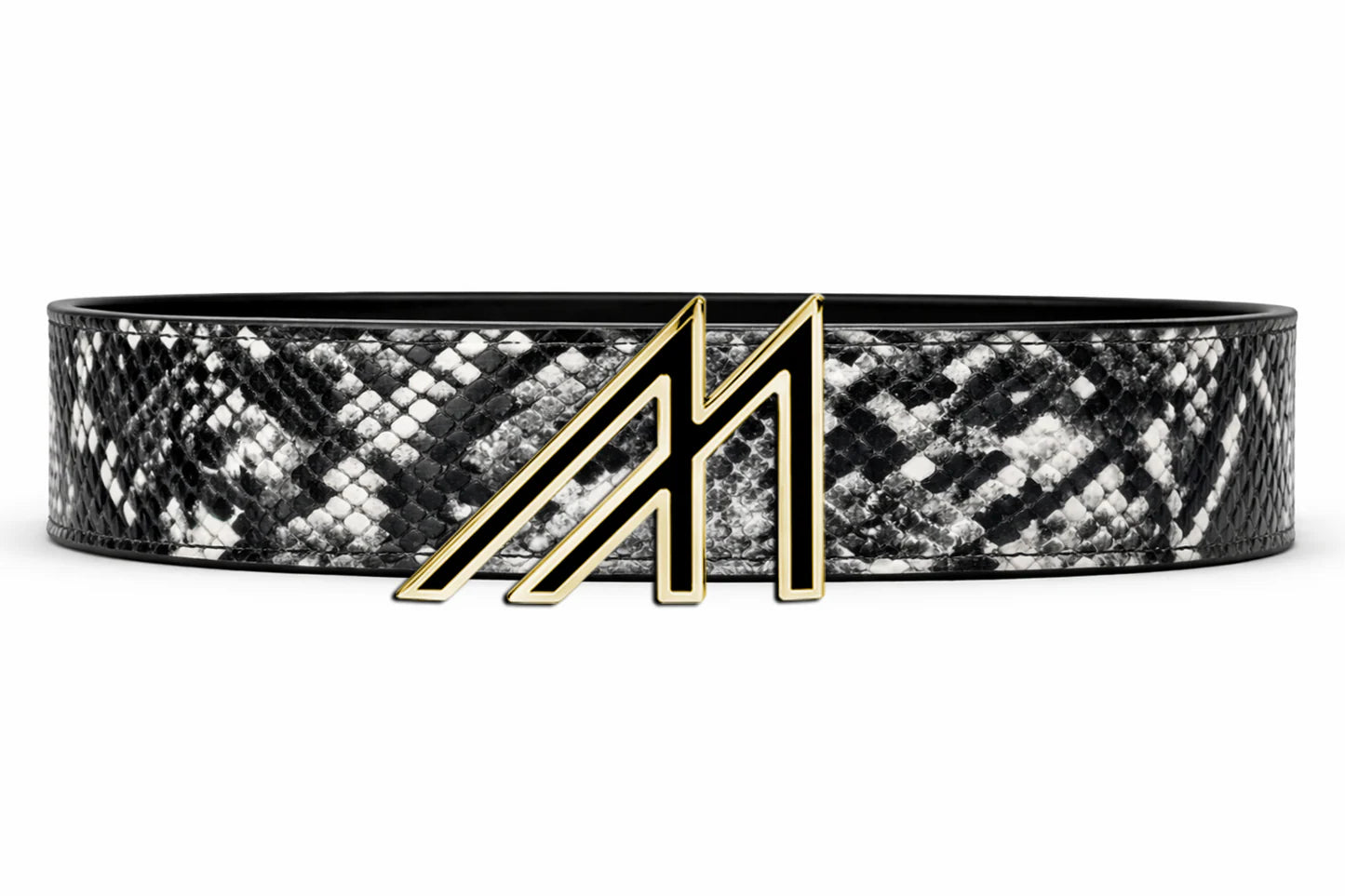 cobra belt with custom buckle