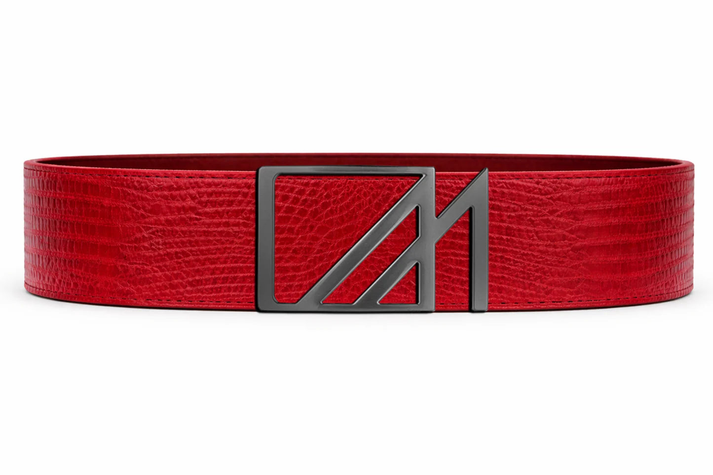 Lizard Belt with custom buckle