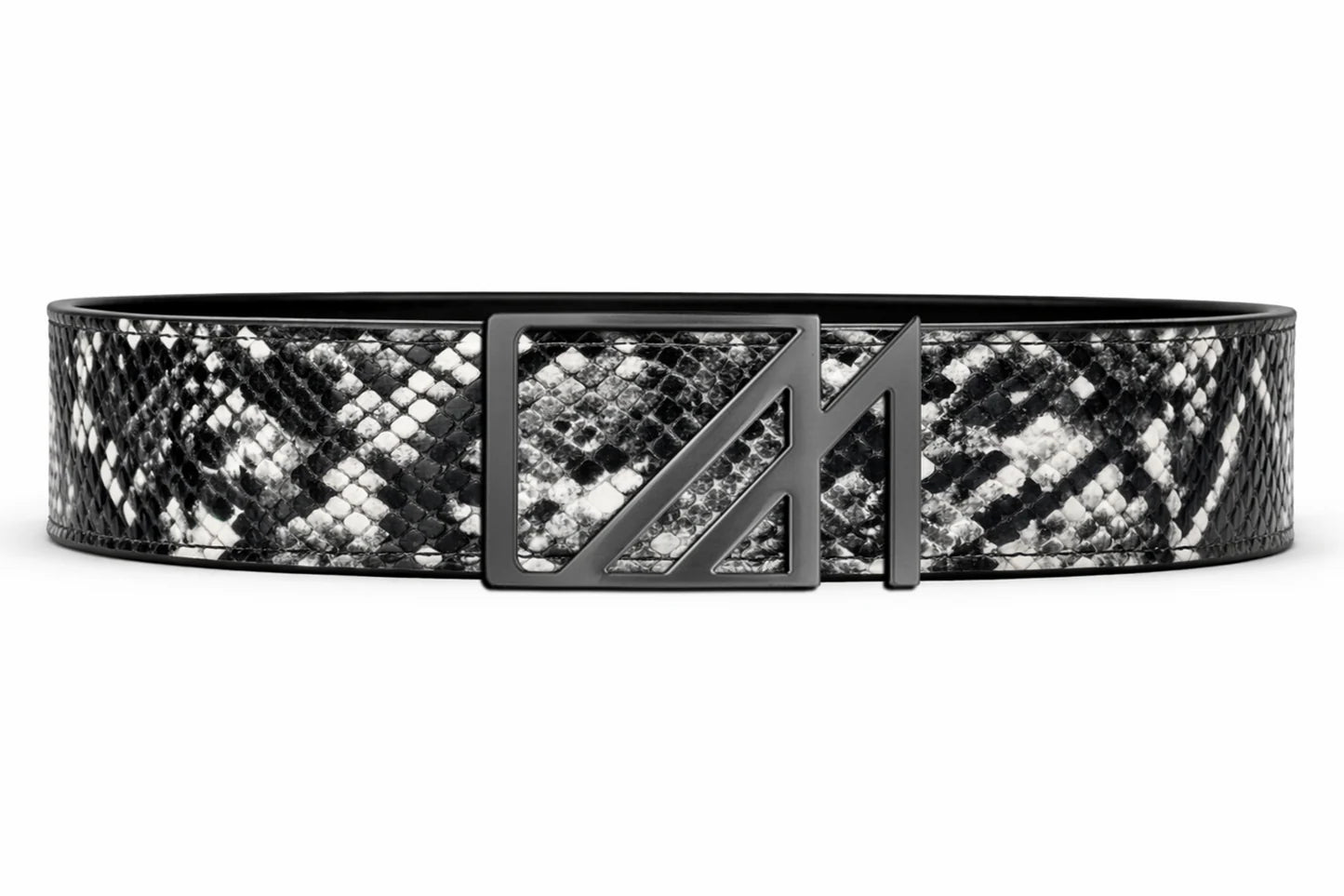 cobra belt with custom buckle