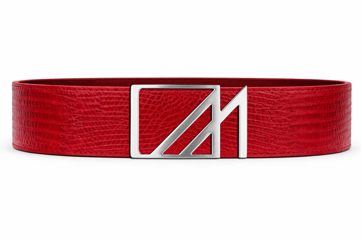 Lizard Belt with custom buckle
