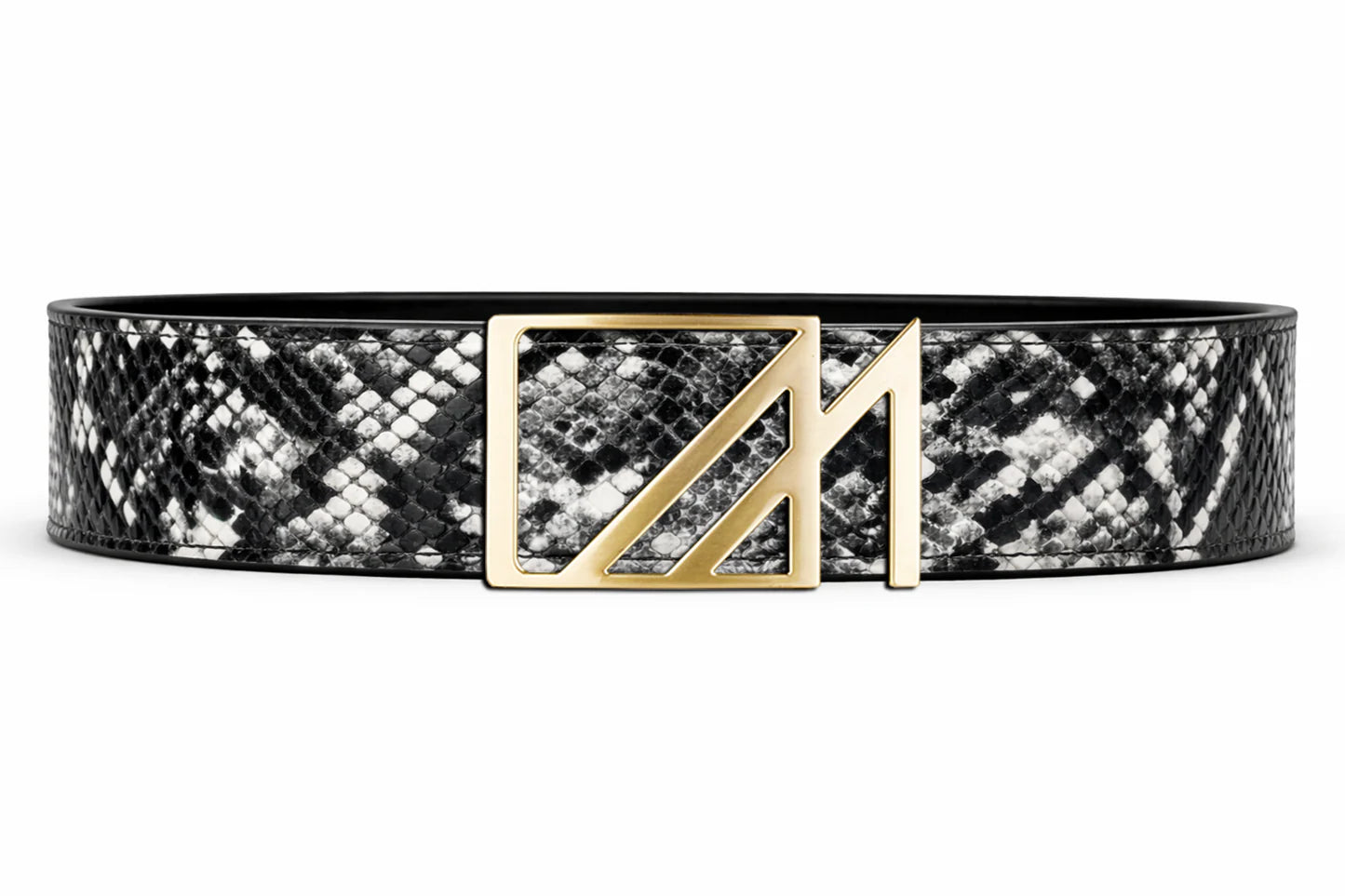 cobra belt with custom buckle