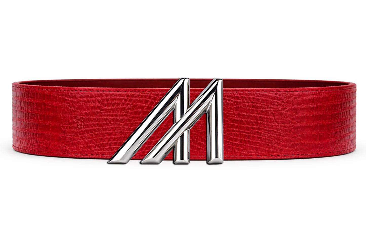 Lizard Belt with custom buckle