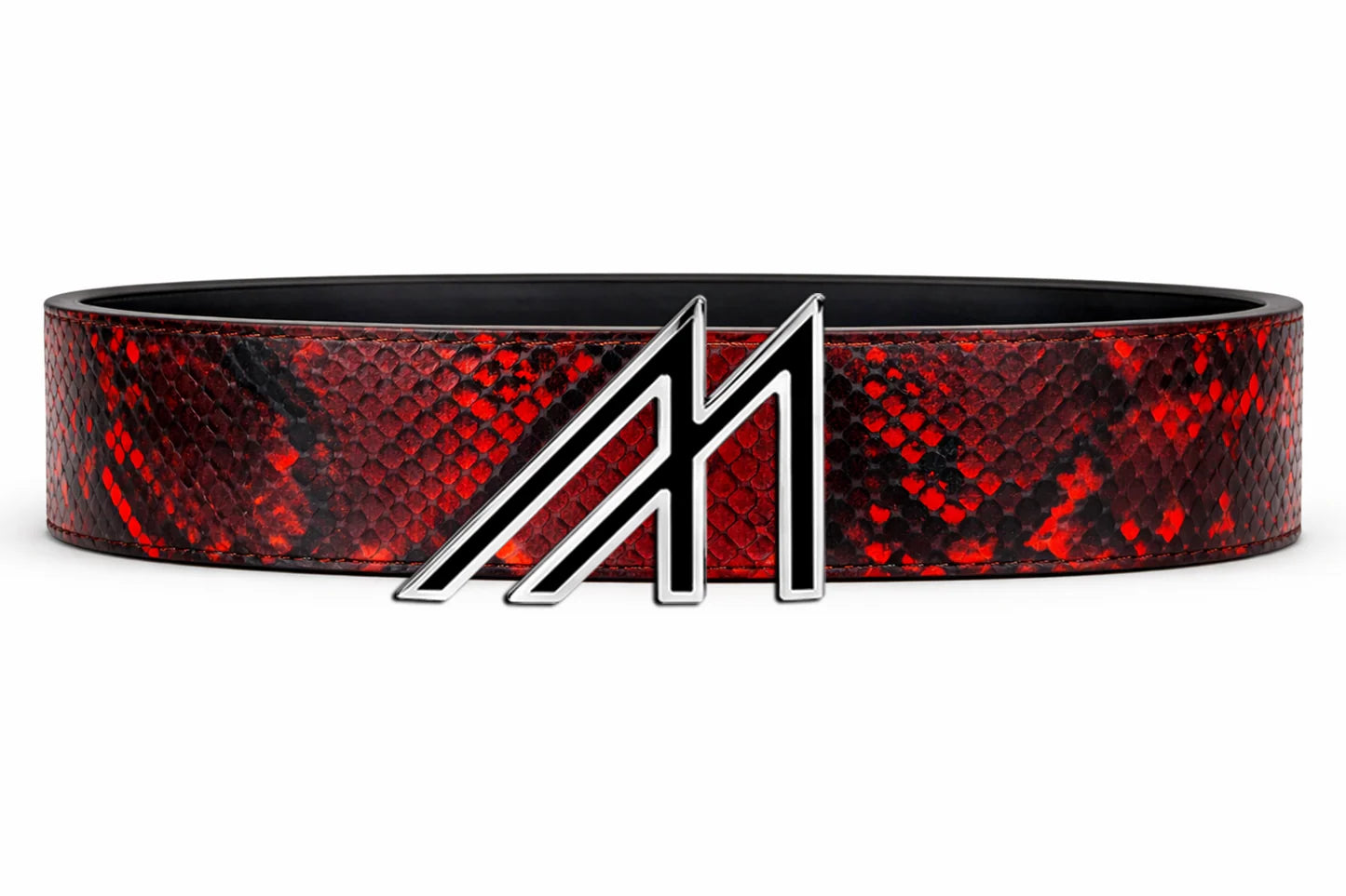 cobra belt with custom buckle