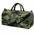 Camo Leather Duffel Bag