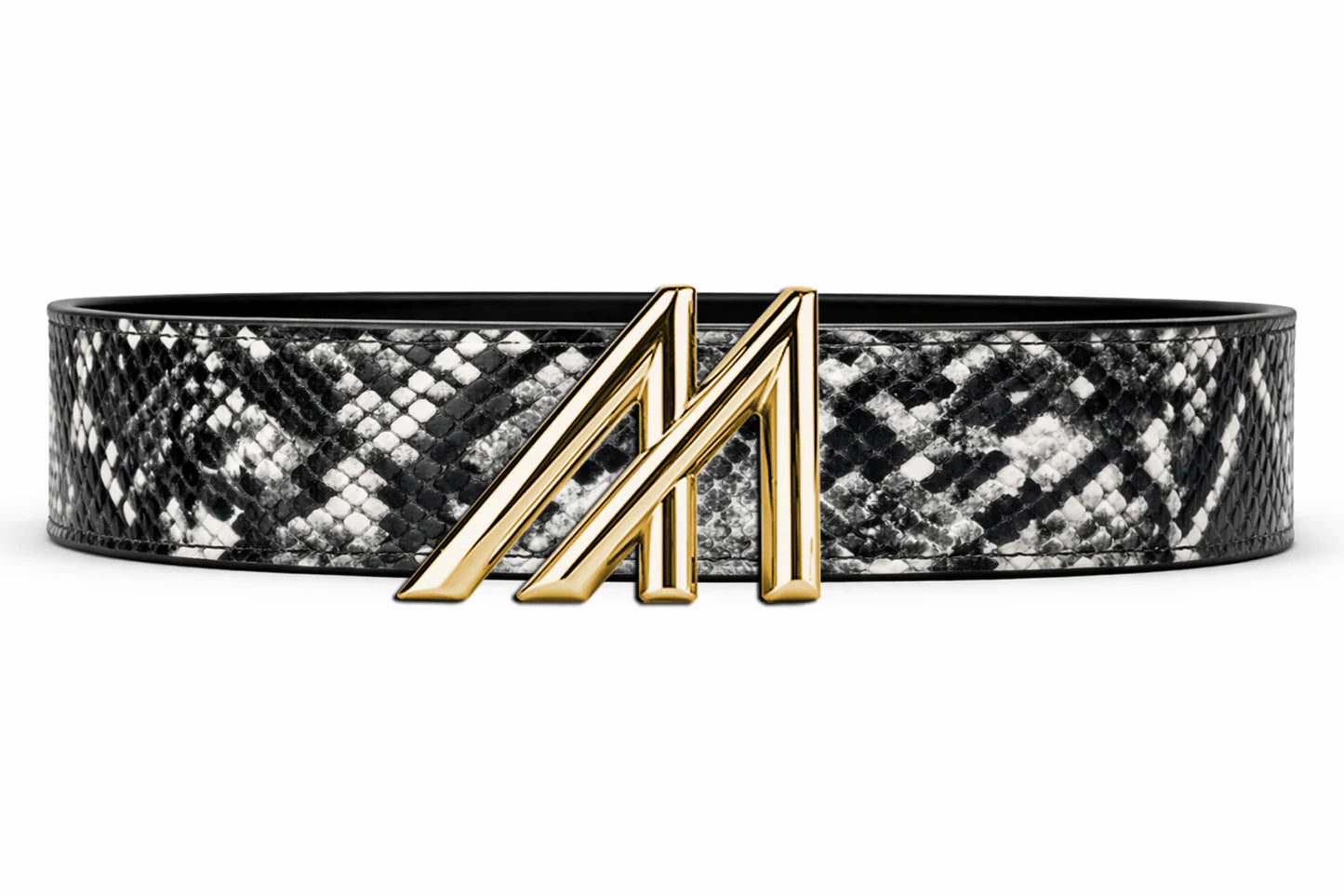 cobra belt with custom buckle