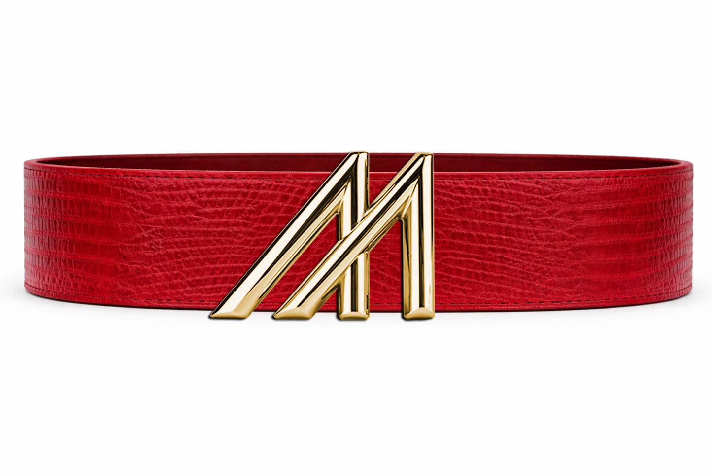 Lizard Belt with custom buckle