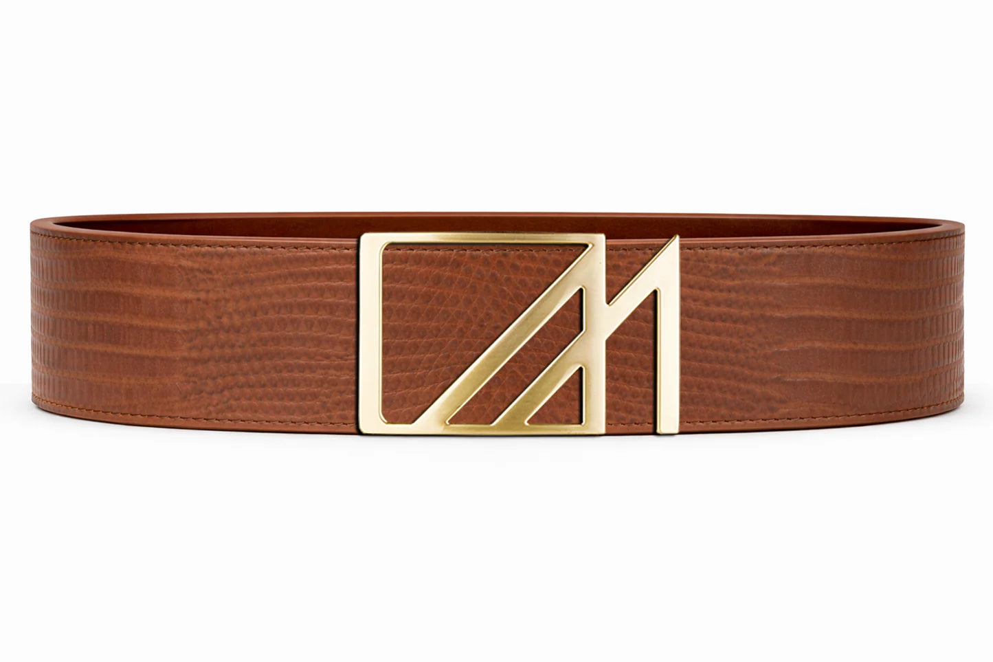 Lizard Belt with custom buckle