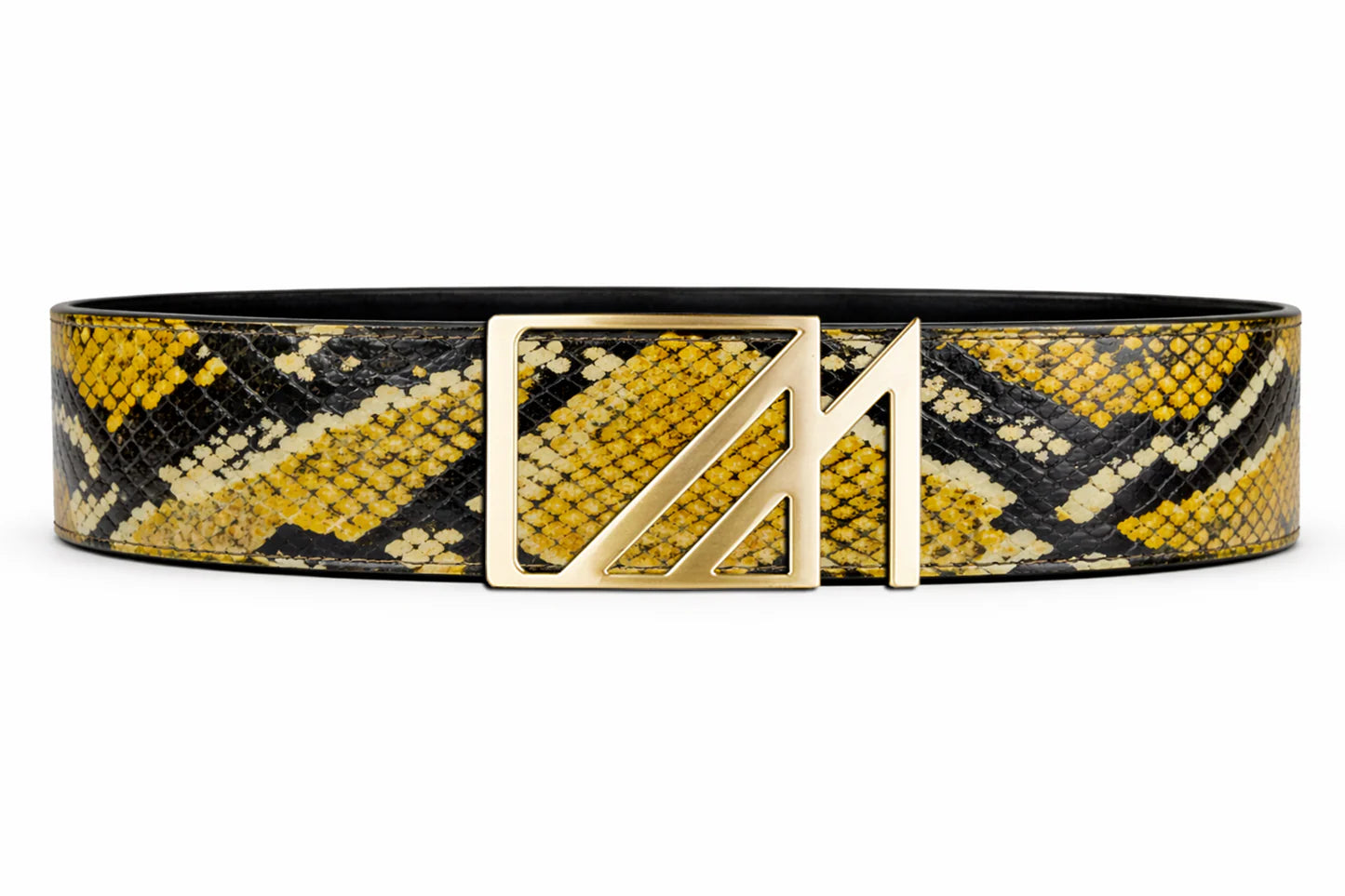 cobra belt with custom buckle