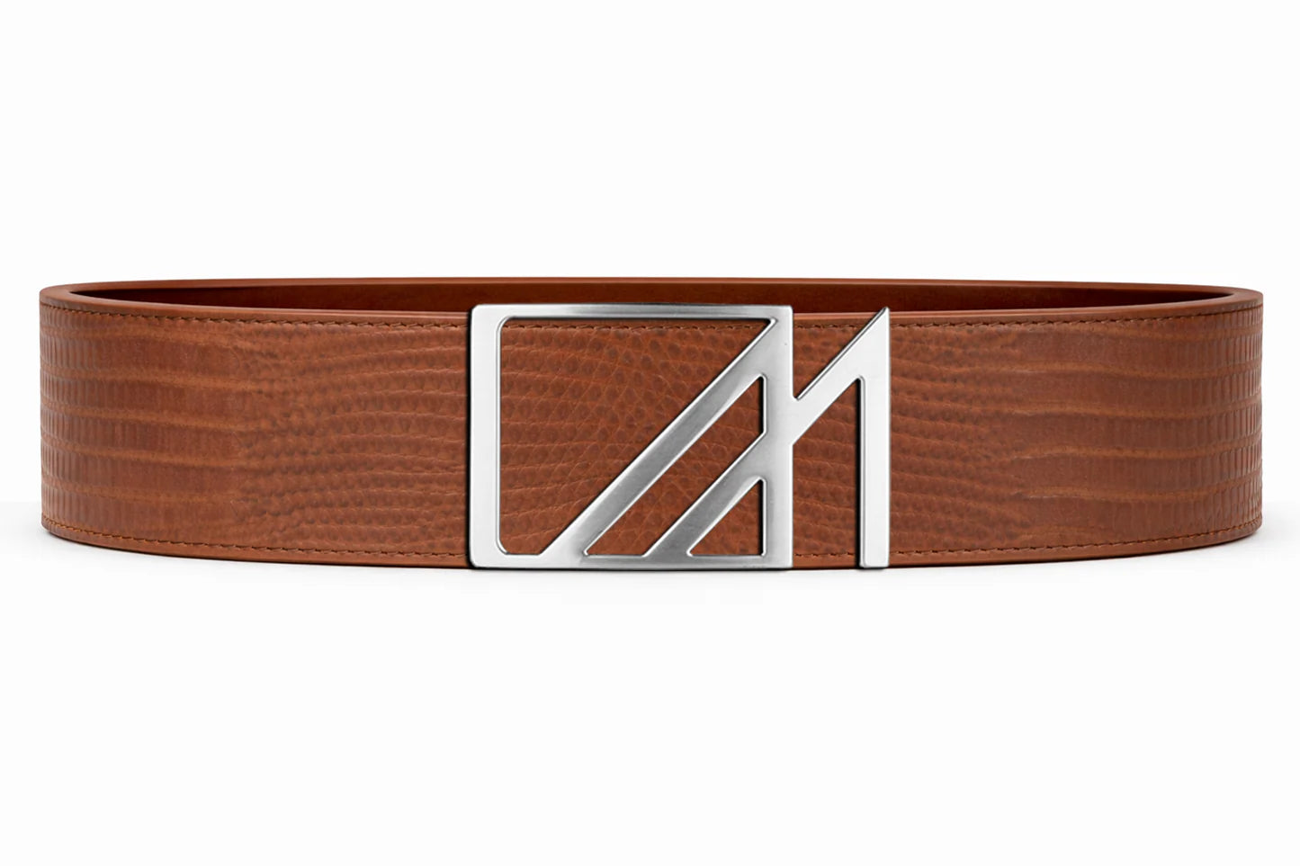 Lizard Belt with custom buckle