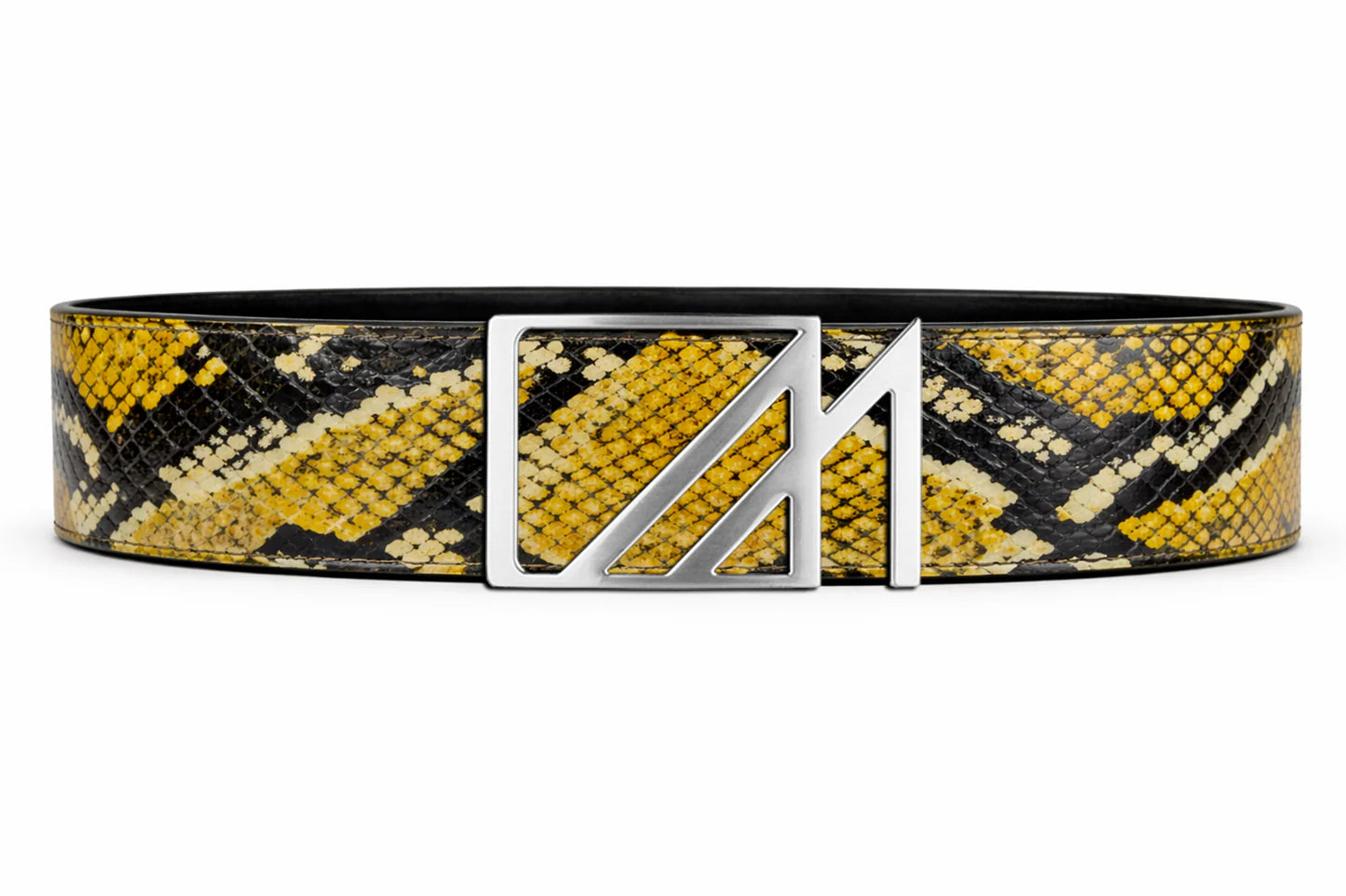 cobra belt with custom buckle