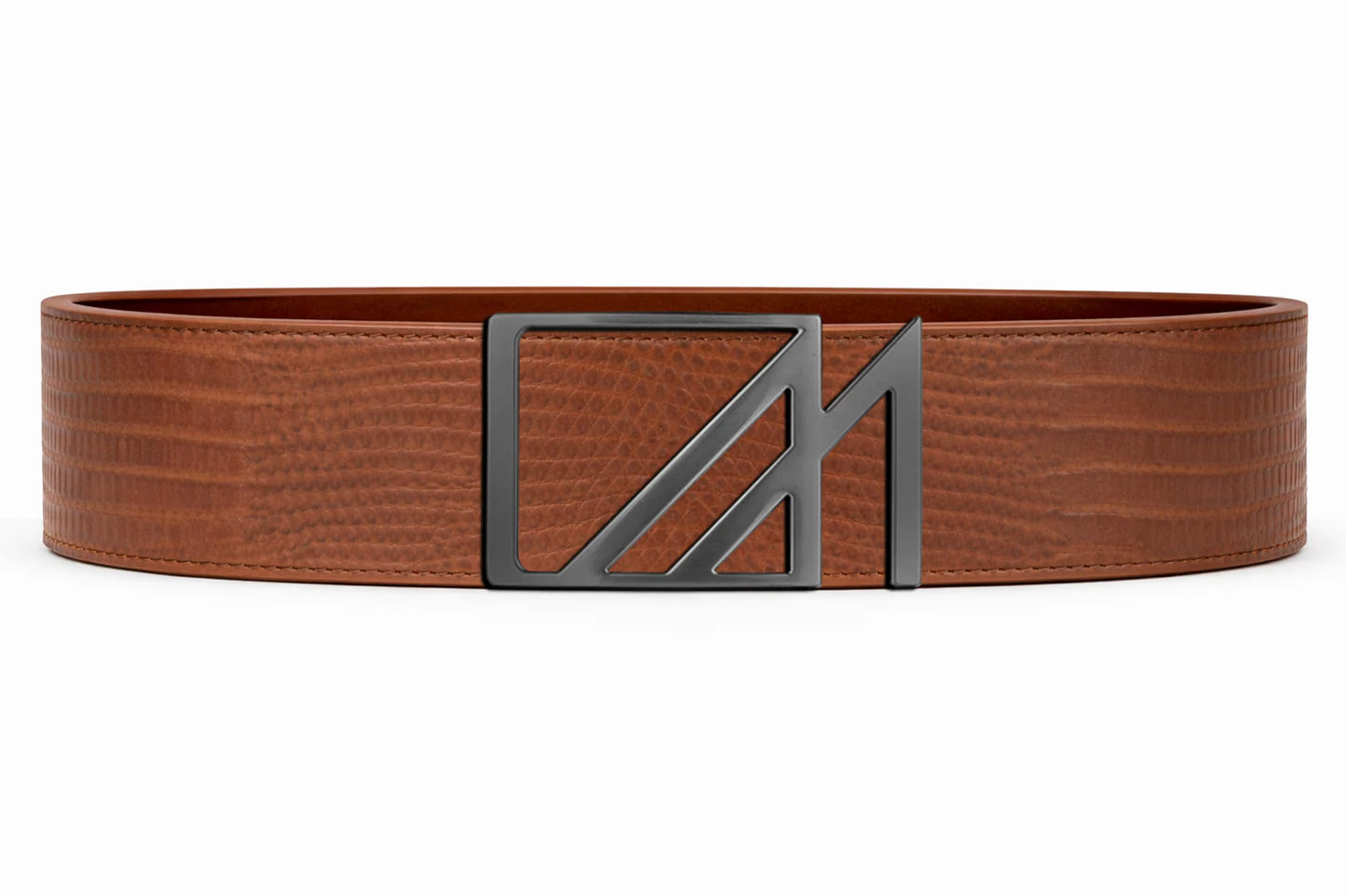 Lizard Belt with custom buckle