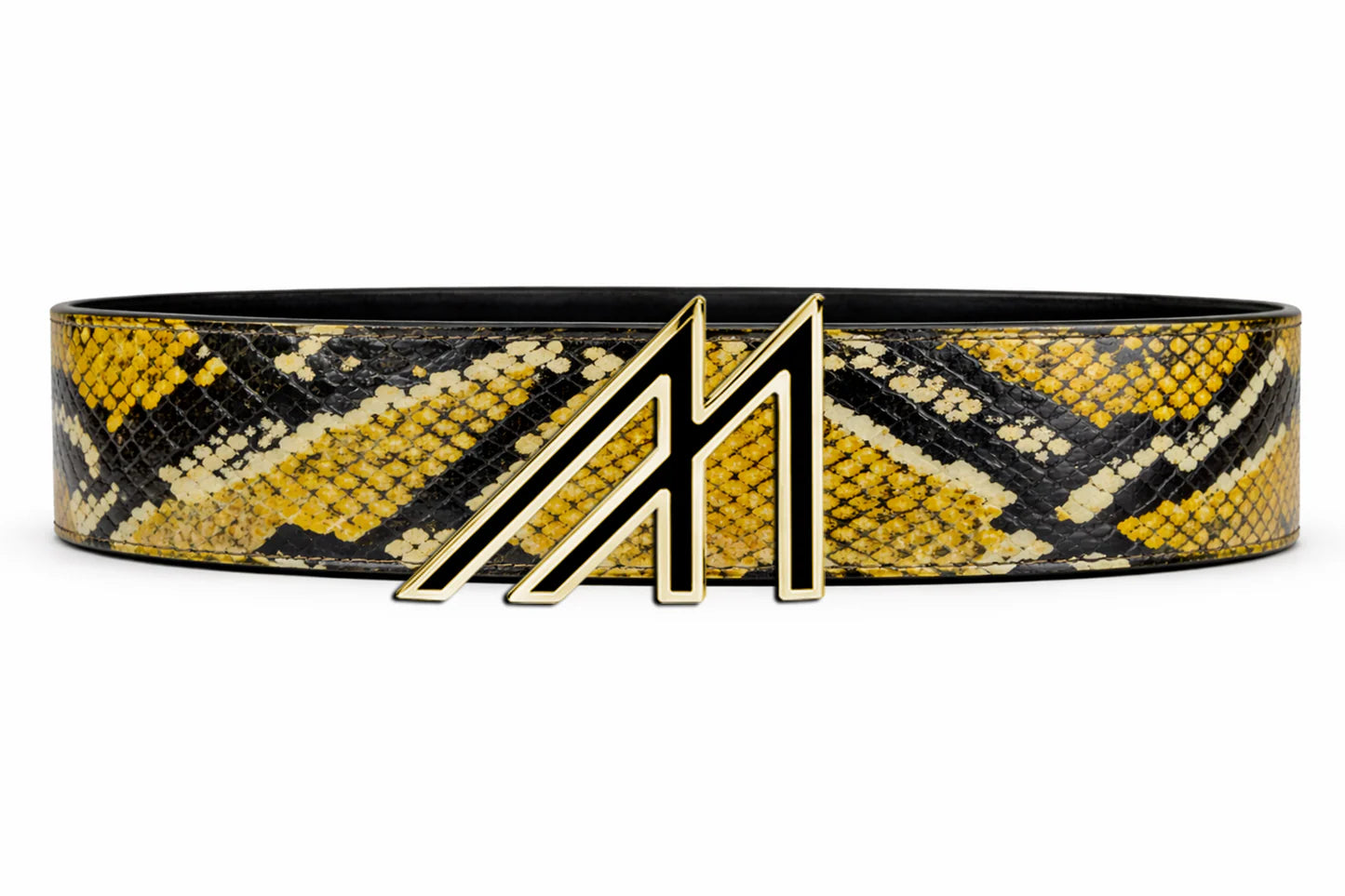 cobra belt with custom buckle