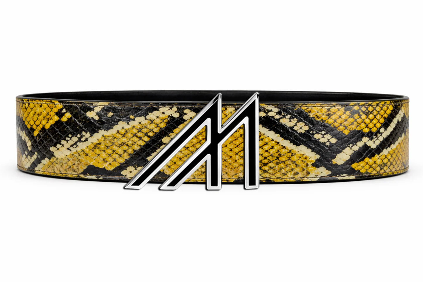 cobra belt with custom buckle